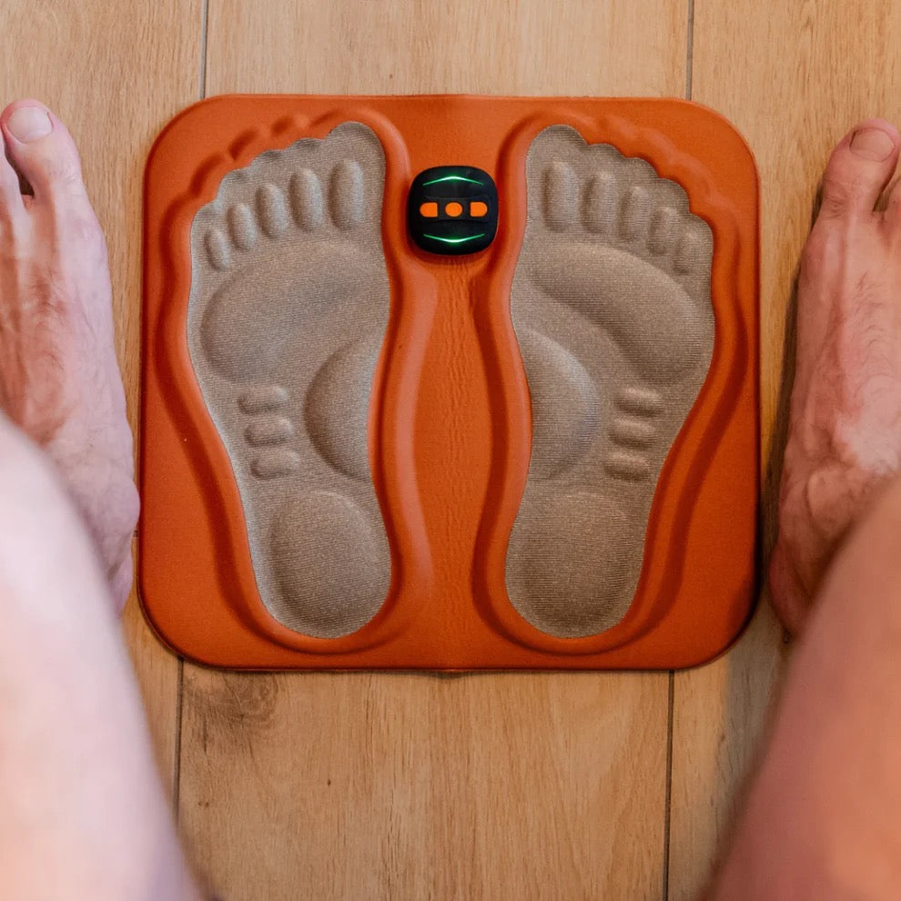New 3D Electric EMS Foot Massager Pad With Remote, Smart Foldable Foot Muscle Stimulation Massage Mat Feet Relaxation Shaping