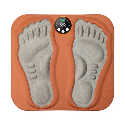 New 3D Electric EMS Foot Massager Pad With Remote, Smart Foldable Foot Muscle Stimulation Massage Mat Feet Relaxation Shaping